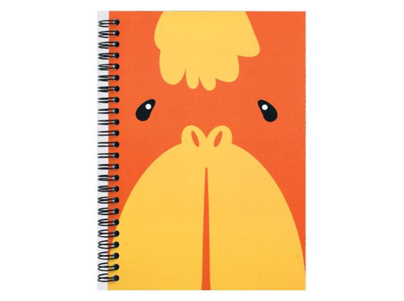 呆萌動物臉筆記本