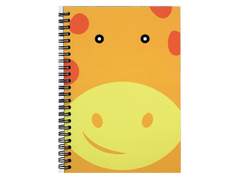 呆萌動物臉筆記本