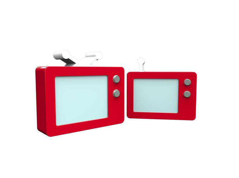 TV memo holder
