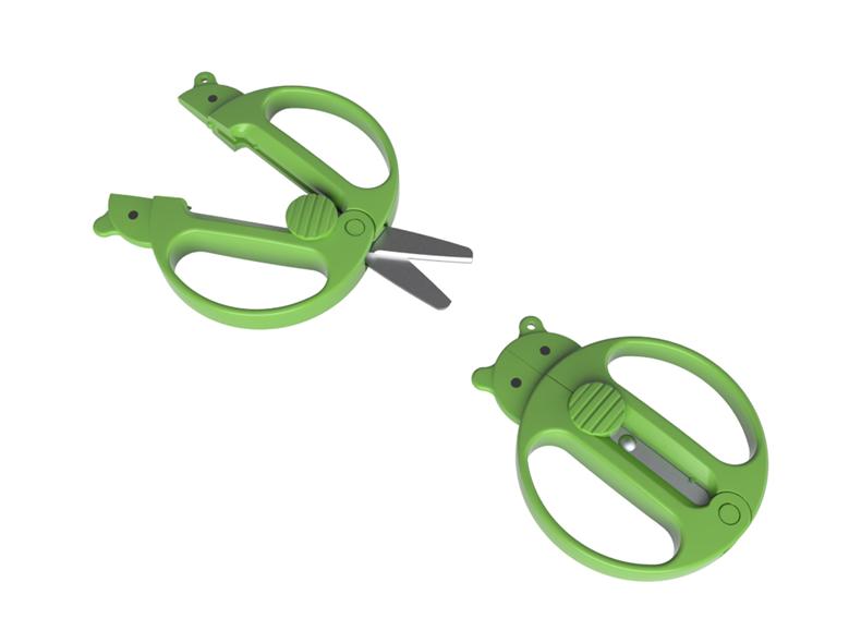 Circular portable scissors