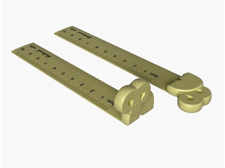 Cartoon animal ruler