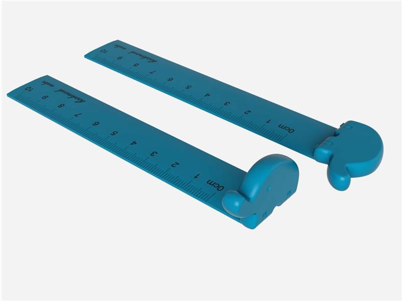 Cartoon animal ruler