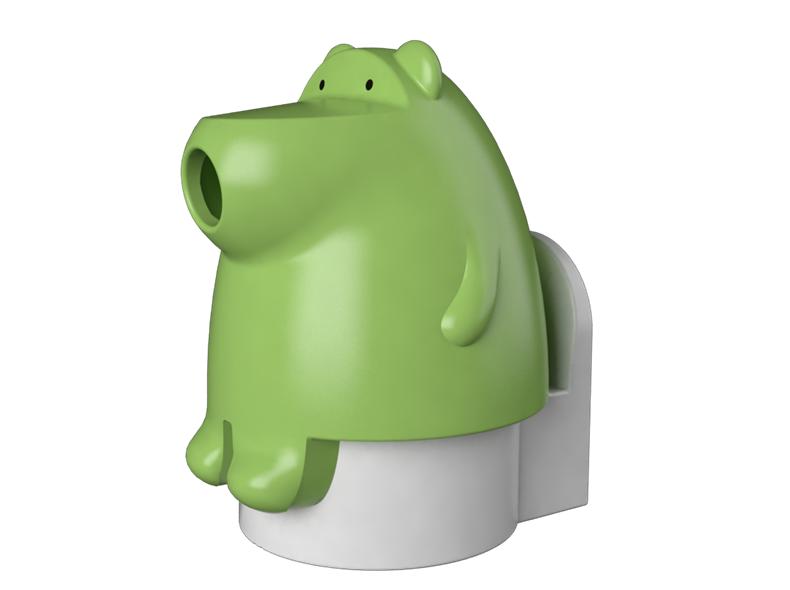 The toilet animal pencil sharpener