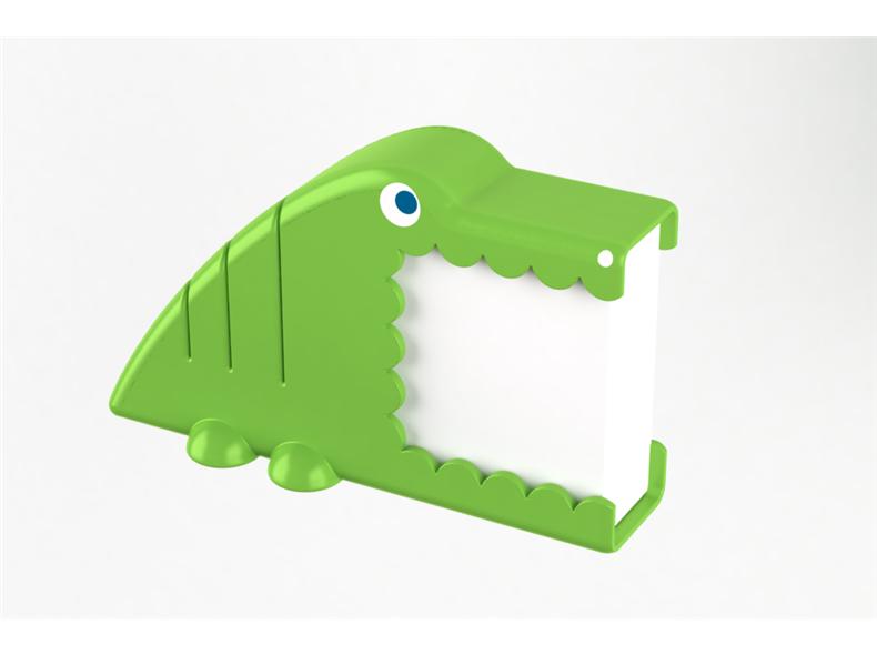 The crocodile memo holder