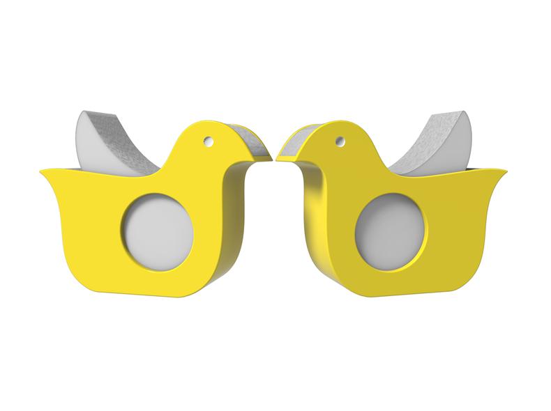 littel bird memo holder