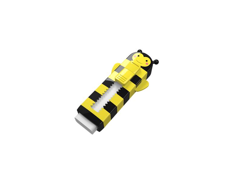 Bee elastic eraser