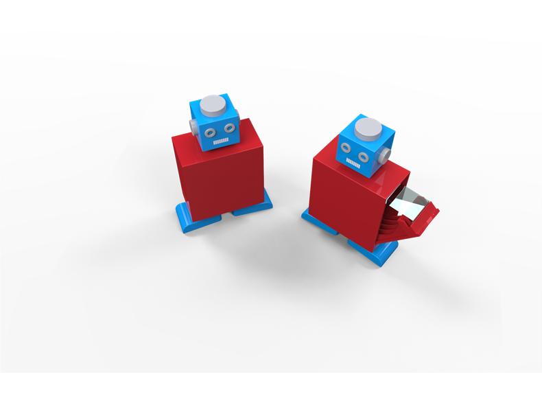 Robot adhesive tape machine