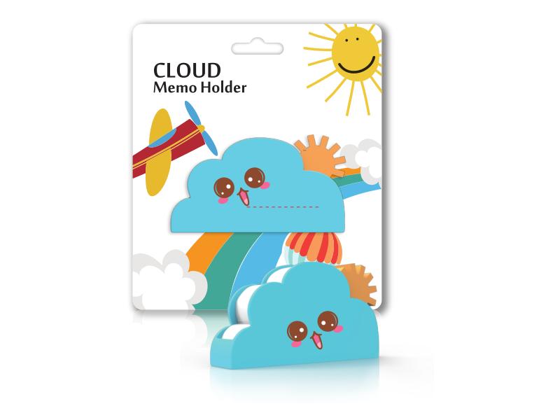 雲朵便簽盒