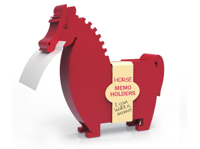 Abstract Animal memo holder