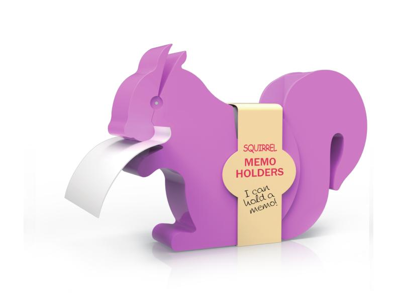 Abstract Animal memo holder