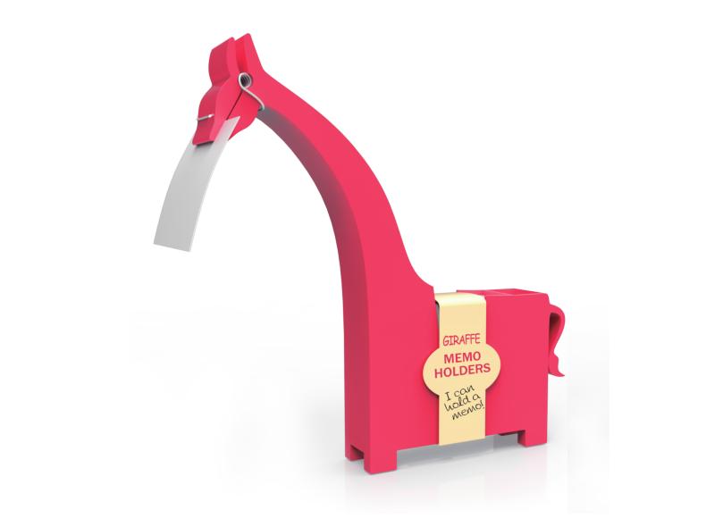 Abstract Animal memo holder