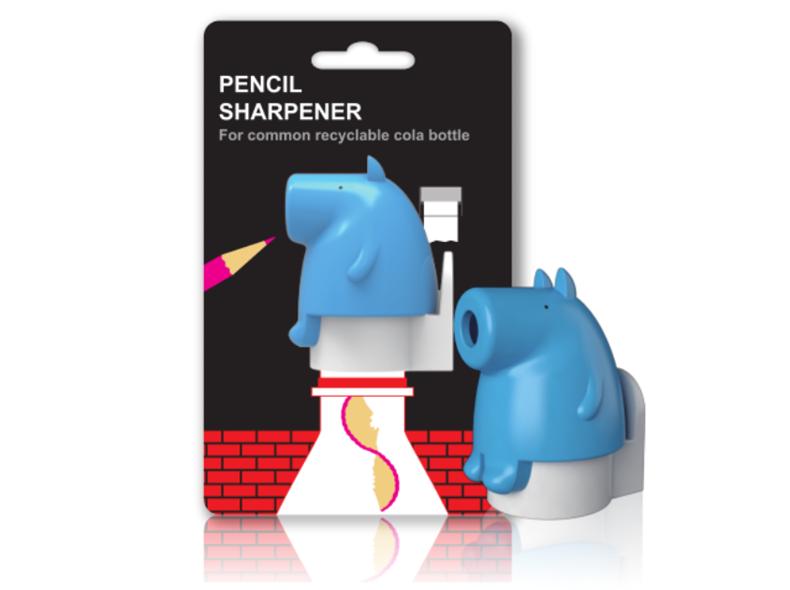 The toilet animal pencil sharpener